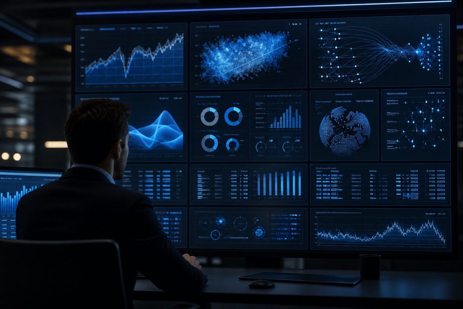 AI analytics dashboard