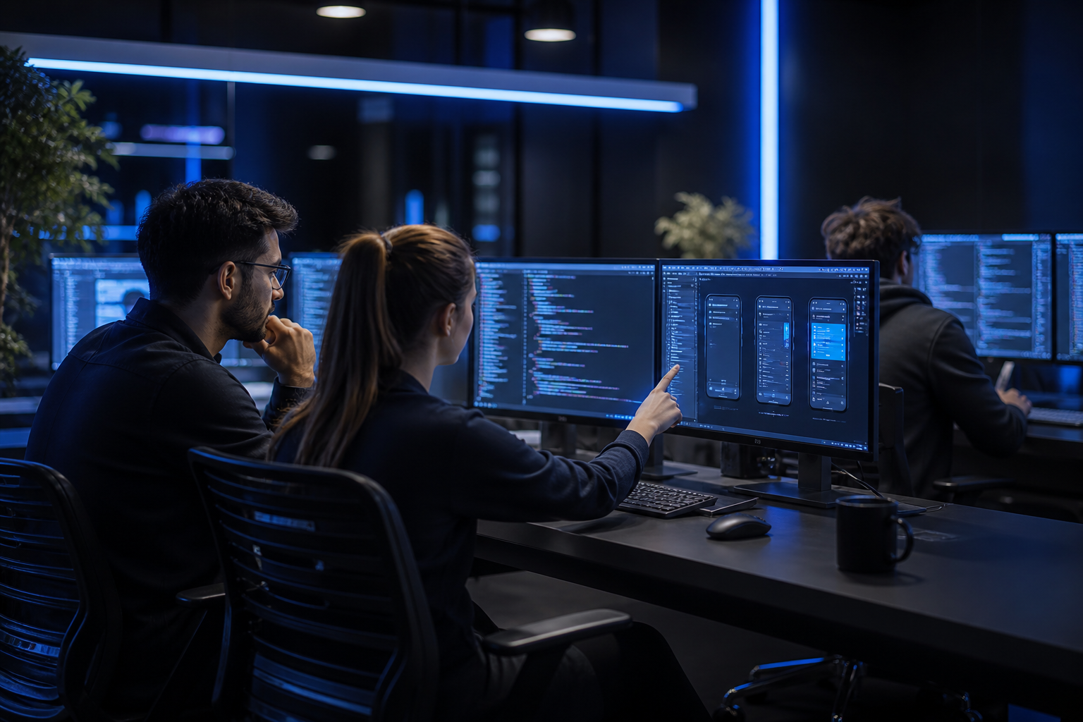 Software development workspace