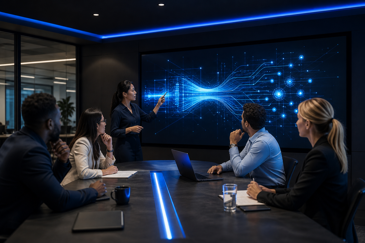 DevOps team at work